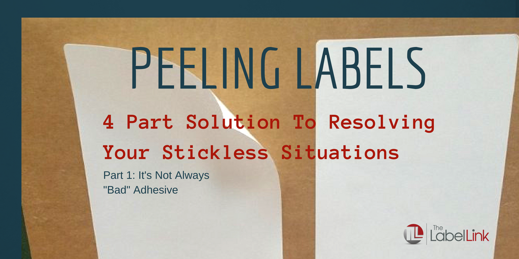 How To Stop Label Adhesive From Peeling